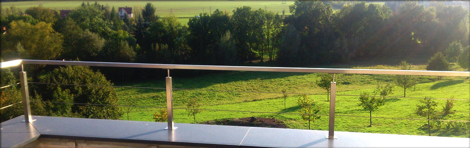 Terrassengelaender-Edelstahl